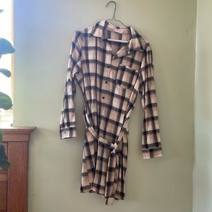 Flannel dress